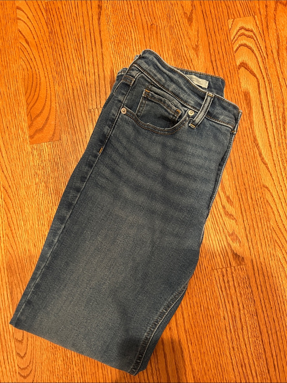 Classic Women's Blue Denim Jeans